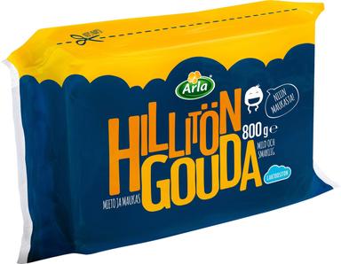 Arla Hillitön Gouda cheese 800g ( Lactose Free )